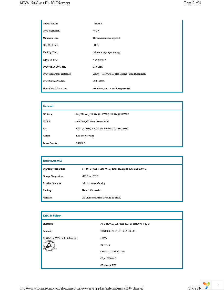 MWA150012B-12A Page 2