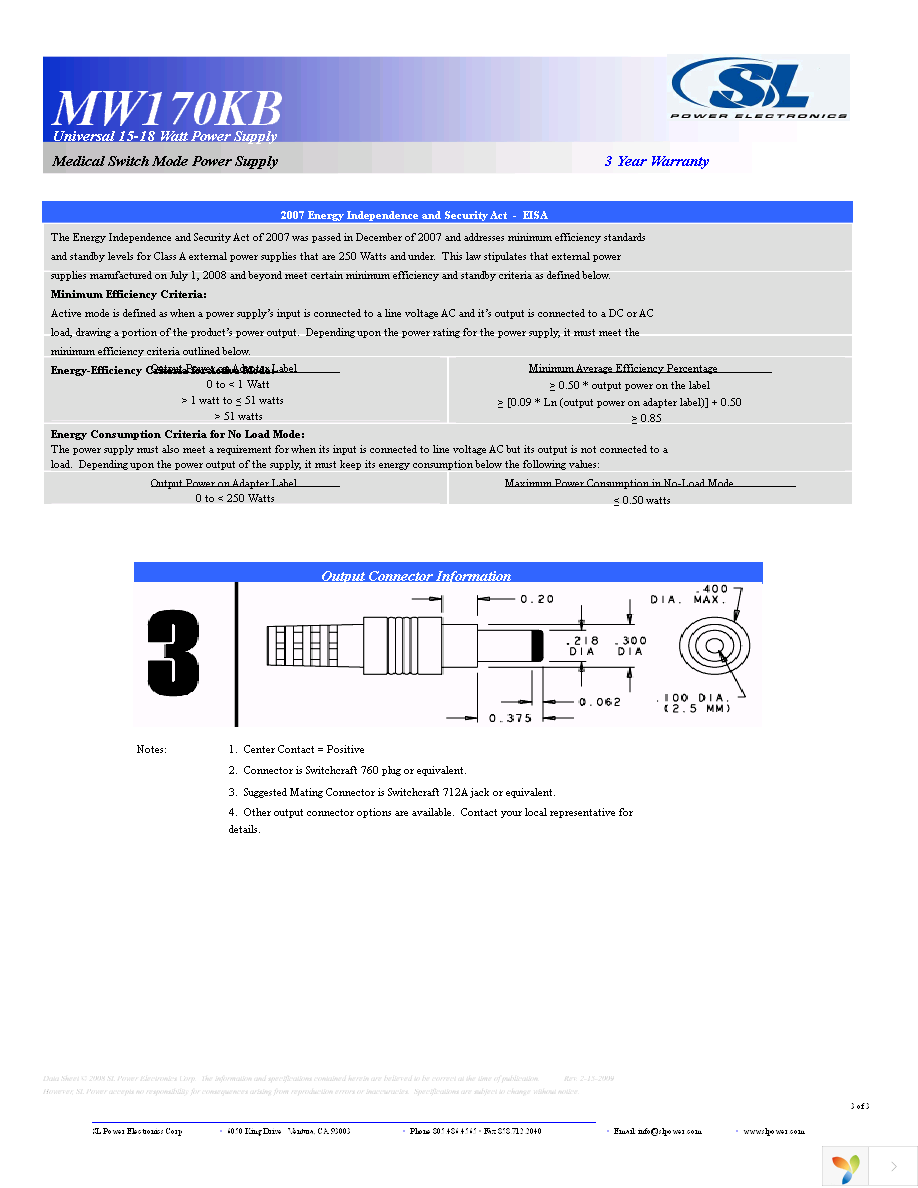 MW172KB1203F01 Page 3