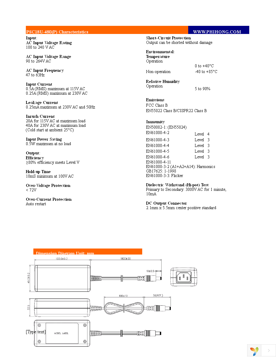 PSC18U-480(P) Page 2