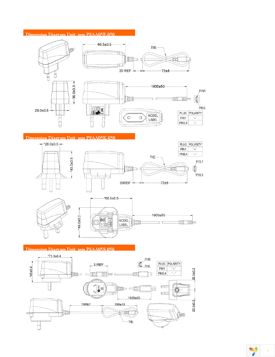 PSAA05A-050 Page 3