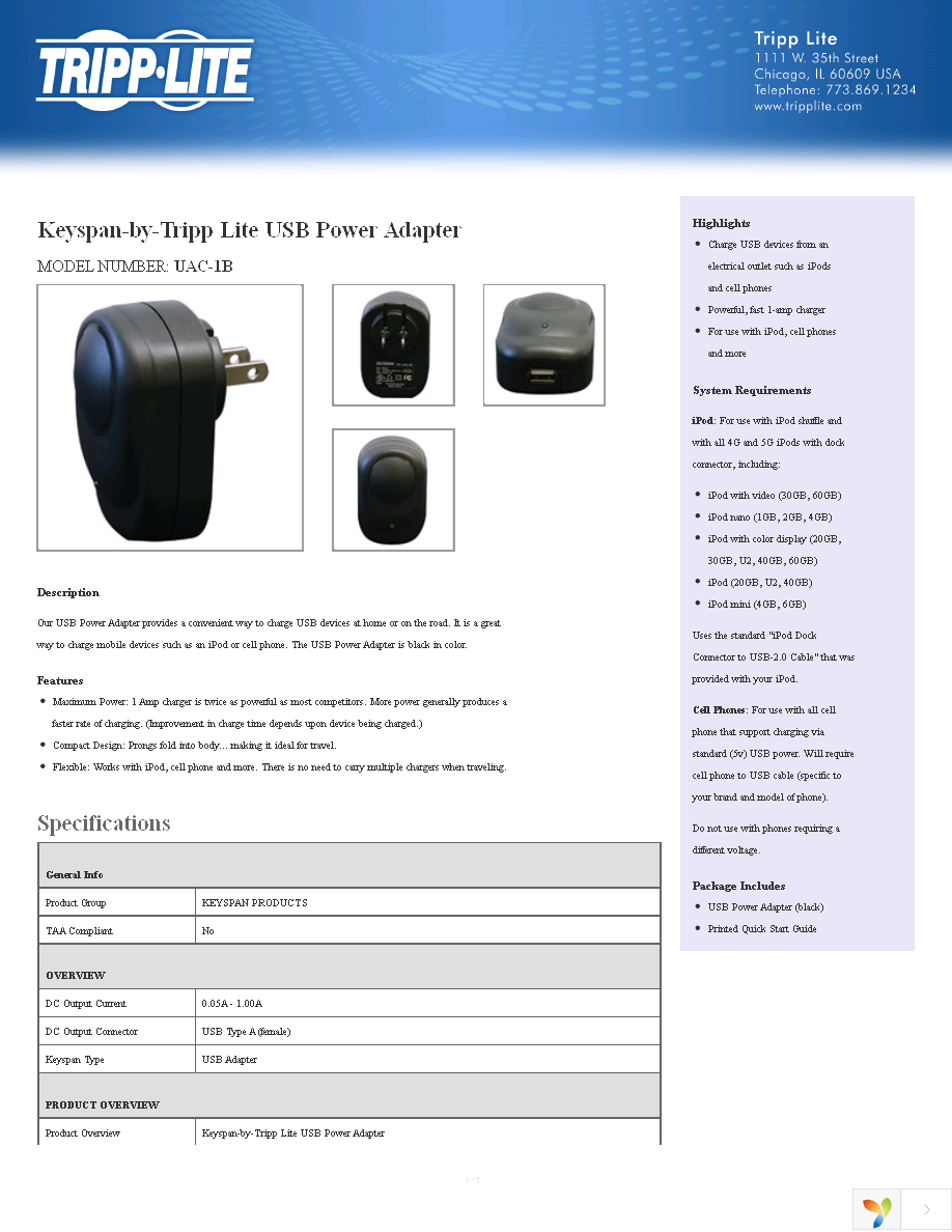 UAC-1B Page 1