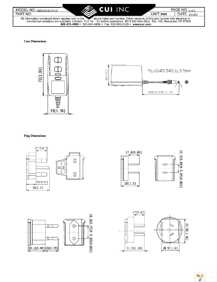 DMS050160-P5-IC Page 2