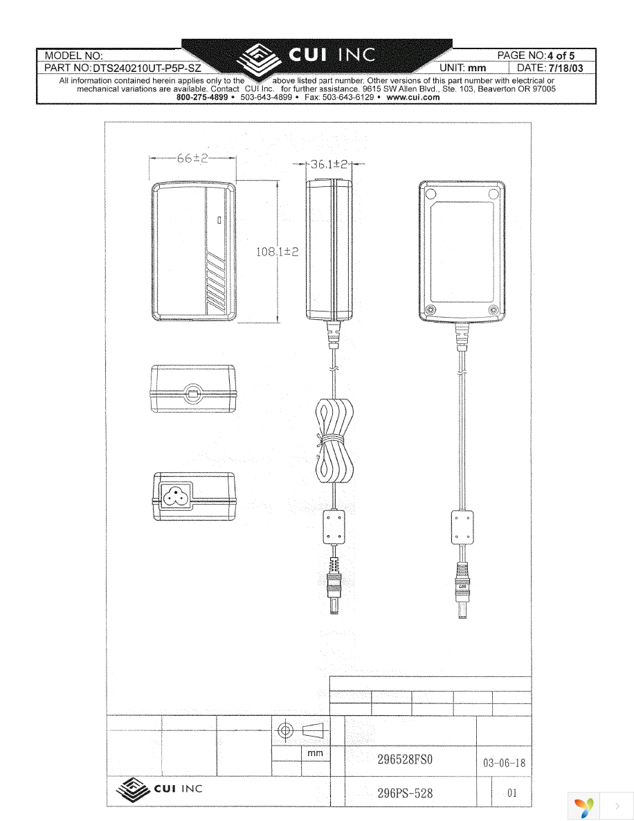 DTS240210UTC-P5P-SZ Page 4