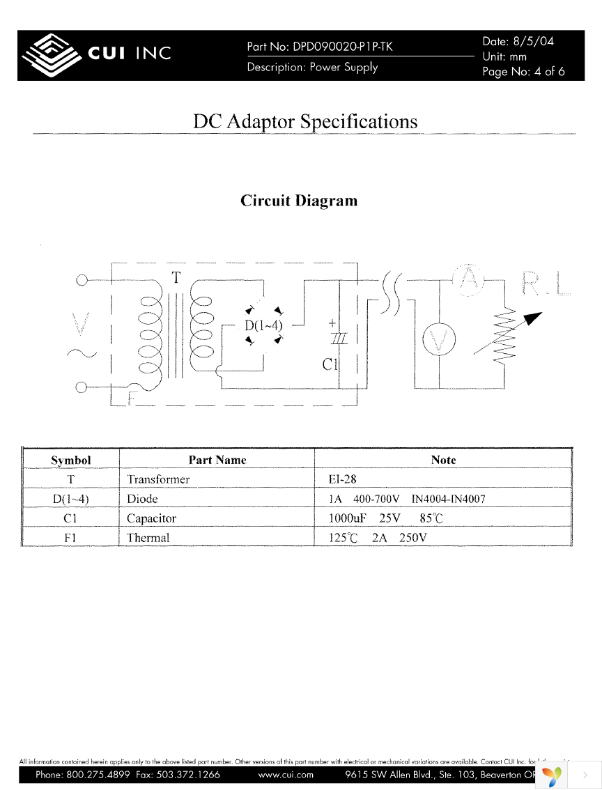 DPD090020-P1P-TK Page 4