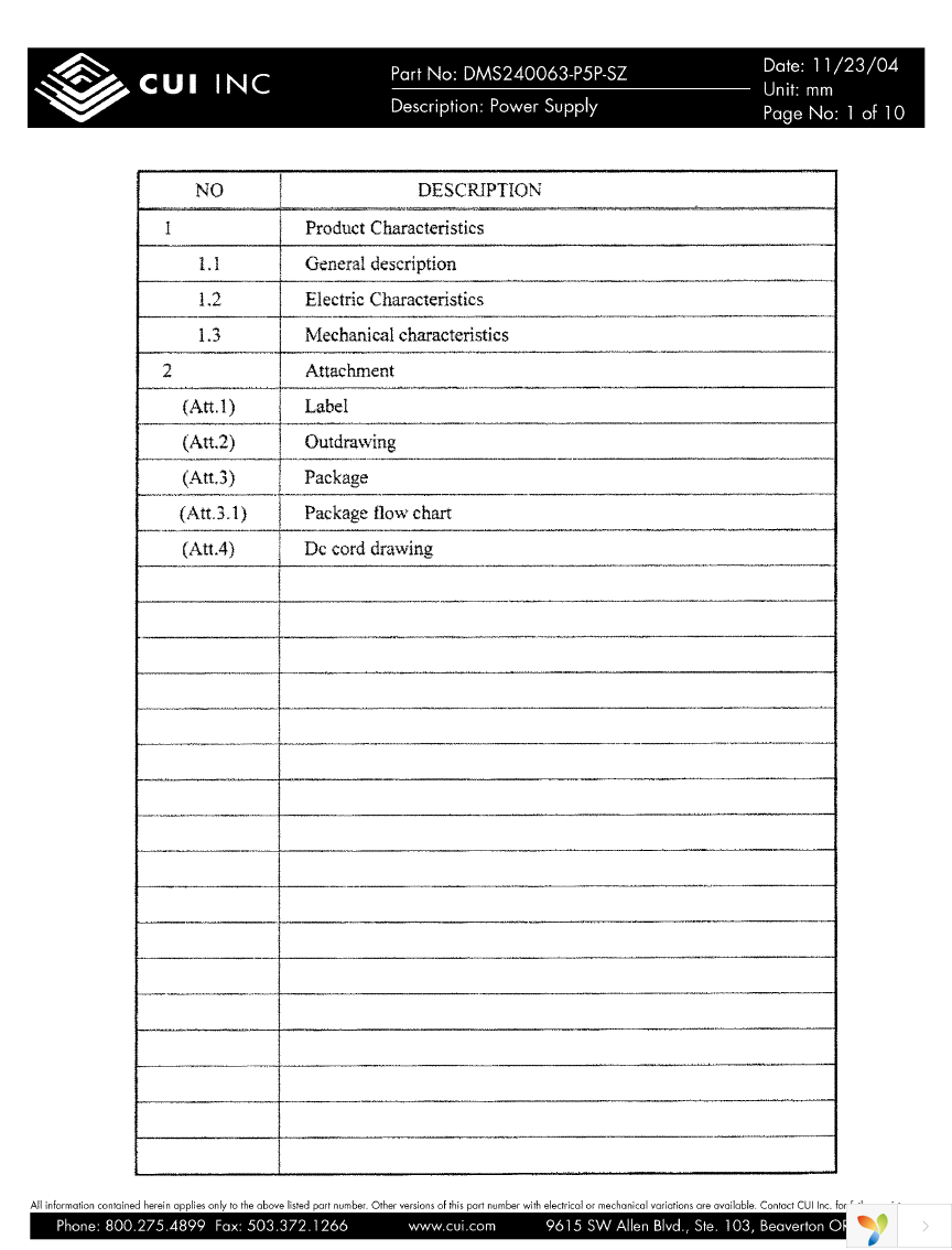 DMS240063-P5P-SZ Page 1