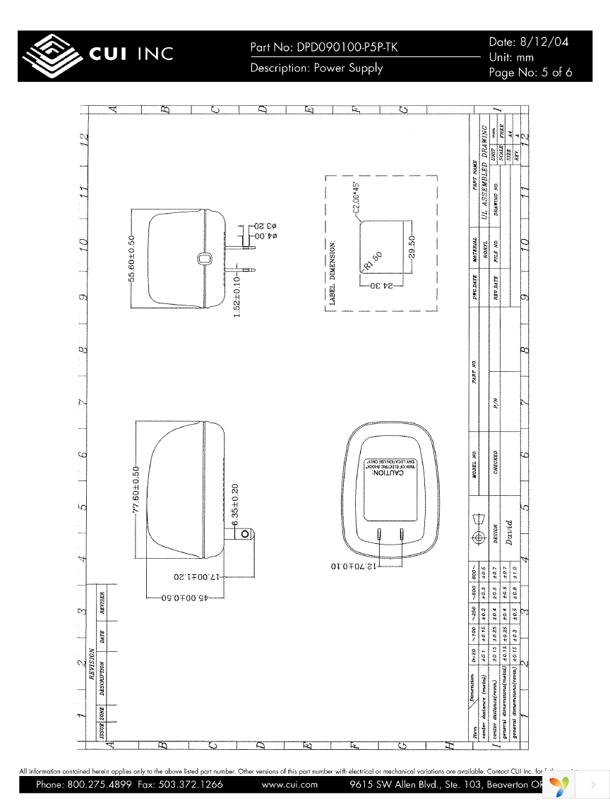 DPD090100-P5P-TK Page 5