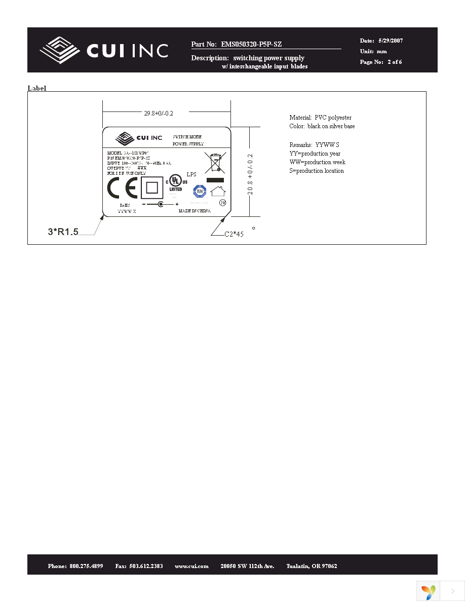 EMS050320-P5P-SZ Page 2