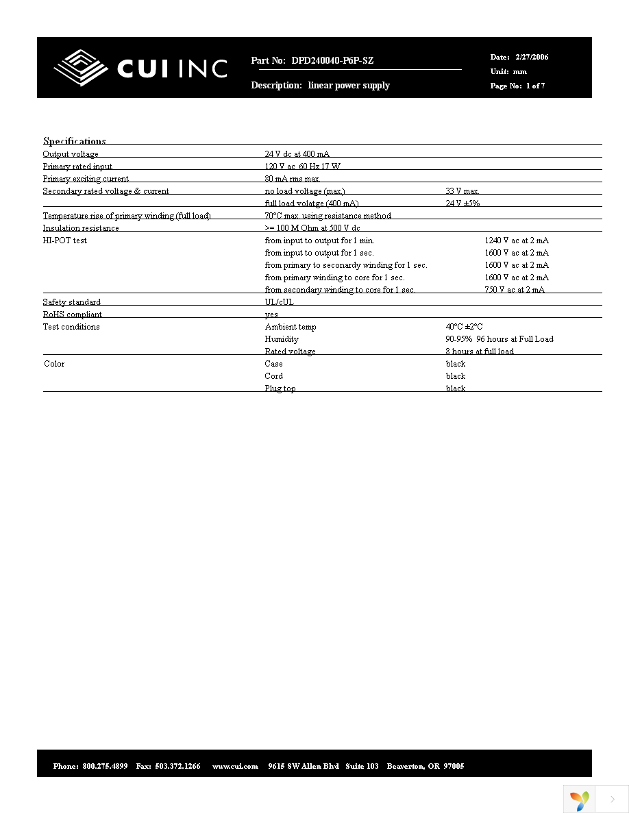 DPD240040-P6P-SZ Page 1