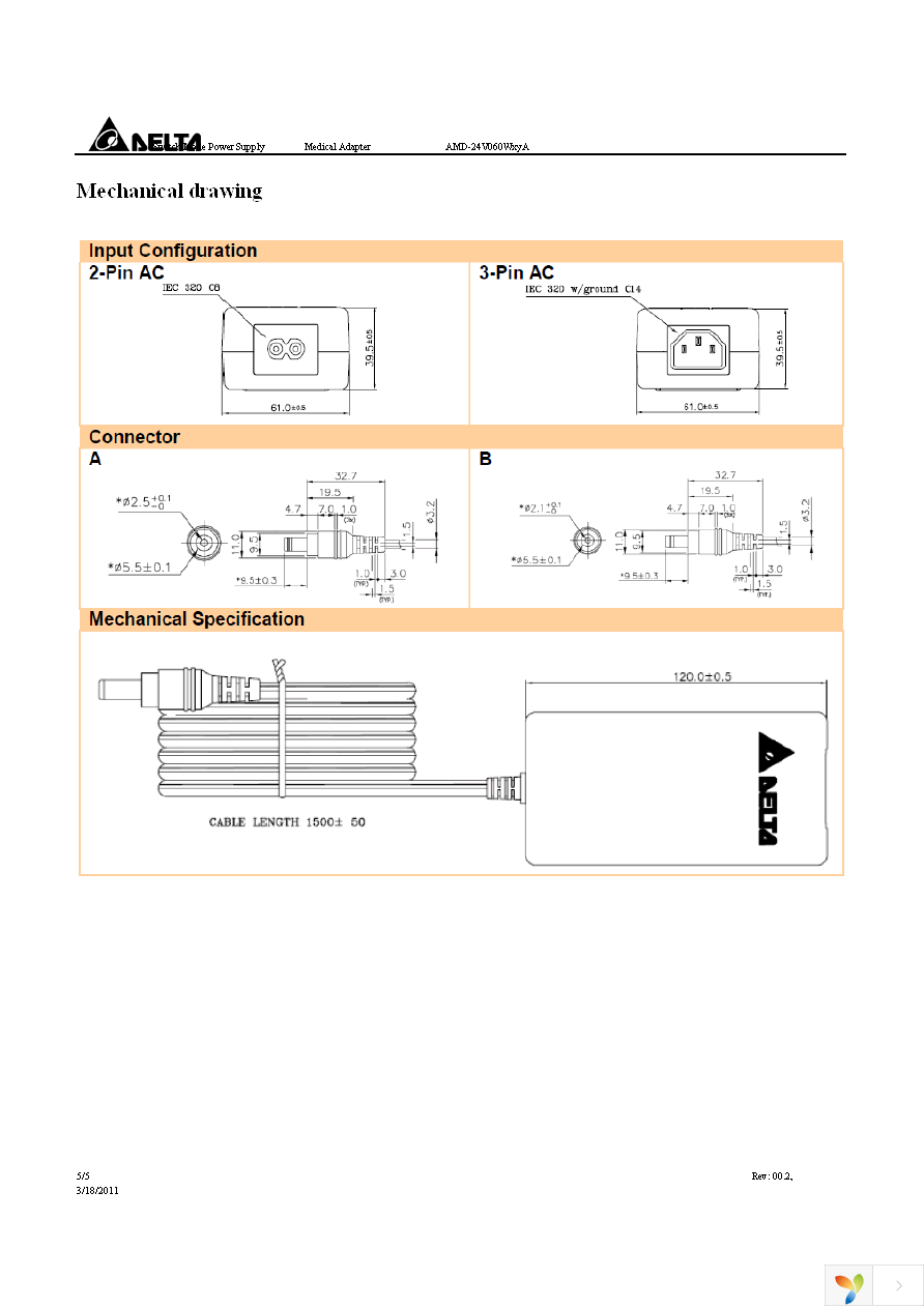 AMD-24V060W3BA Page 5