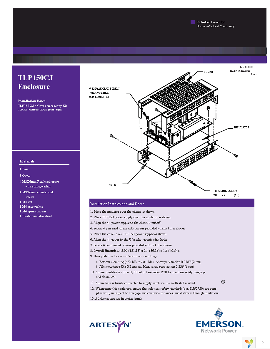 TLP150CJ Page 1