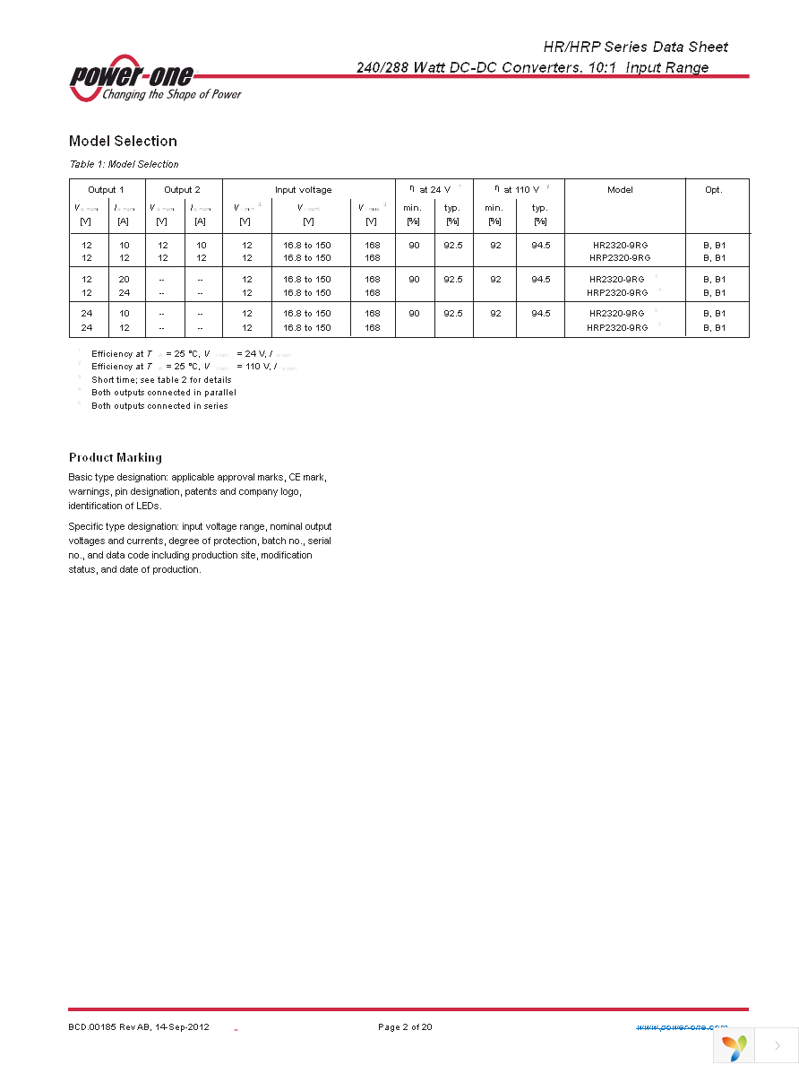 HR2320-9RG Page 2