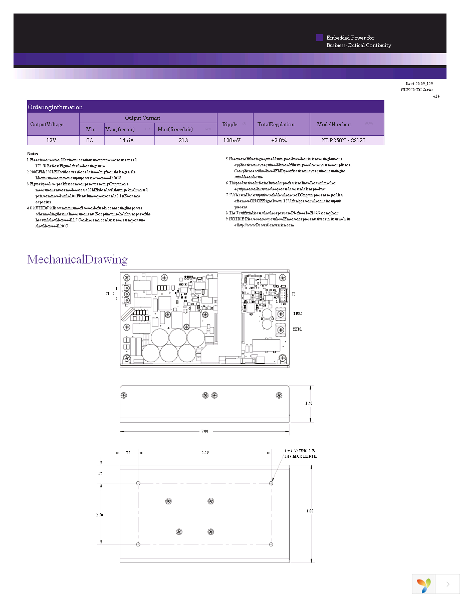 NLP250N-48S12J Page 3