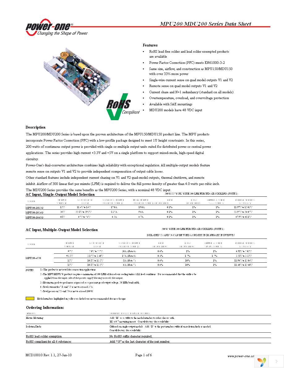 MDU200-1024G Page 1