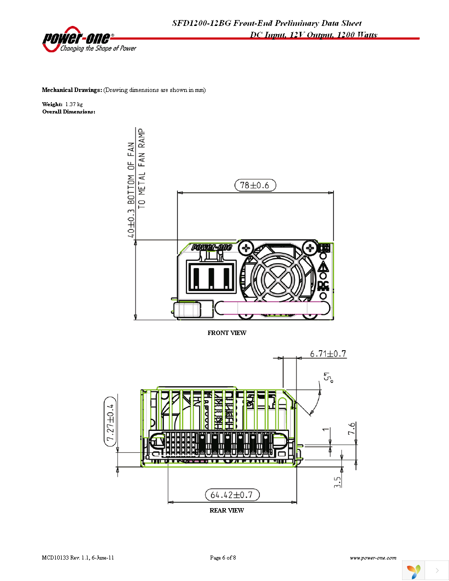 SFD1200-12BG Page 6