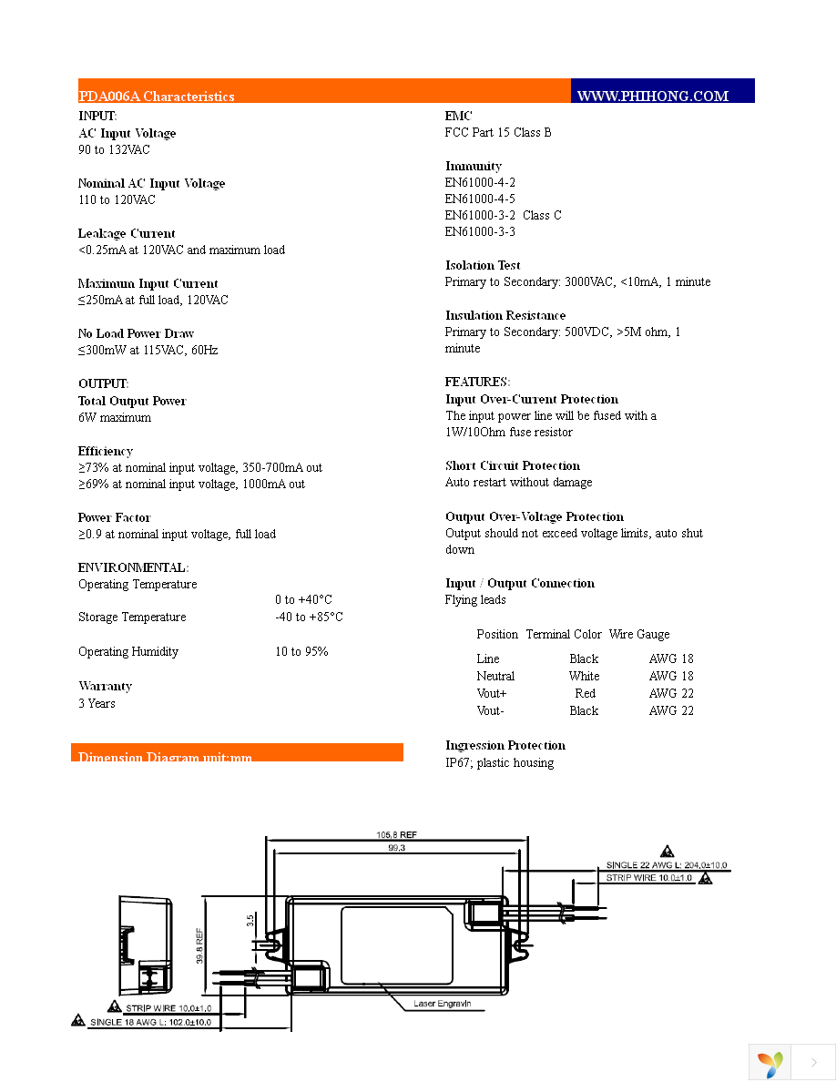 PDA006A-700B Page 2