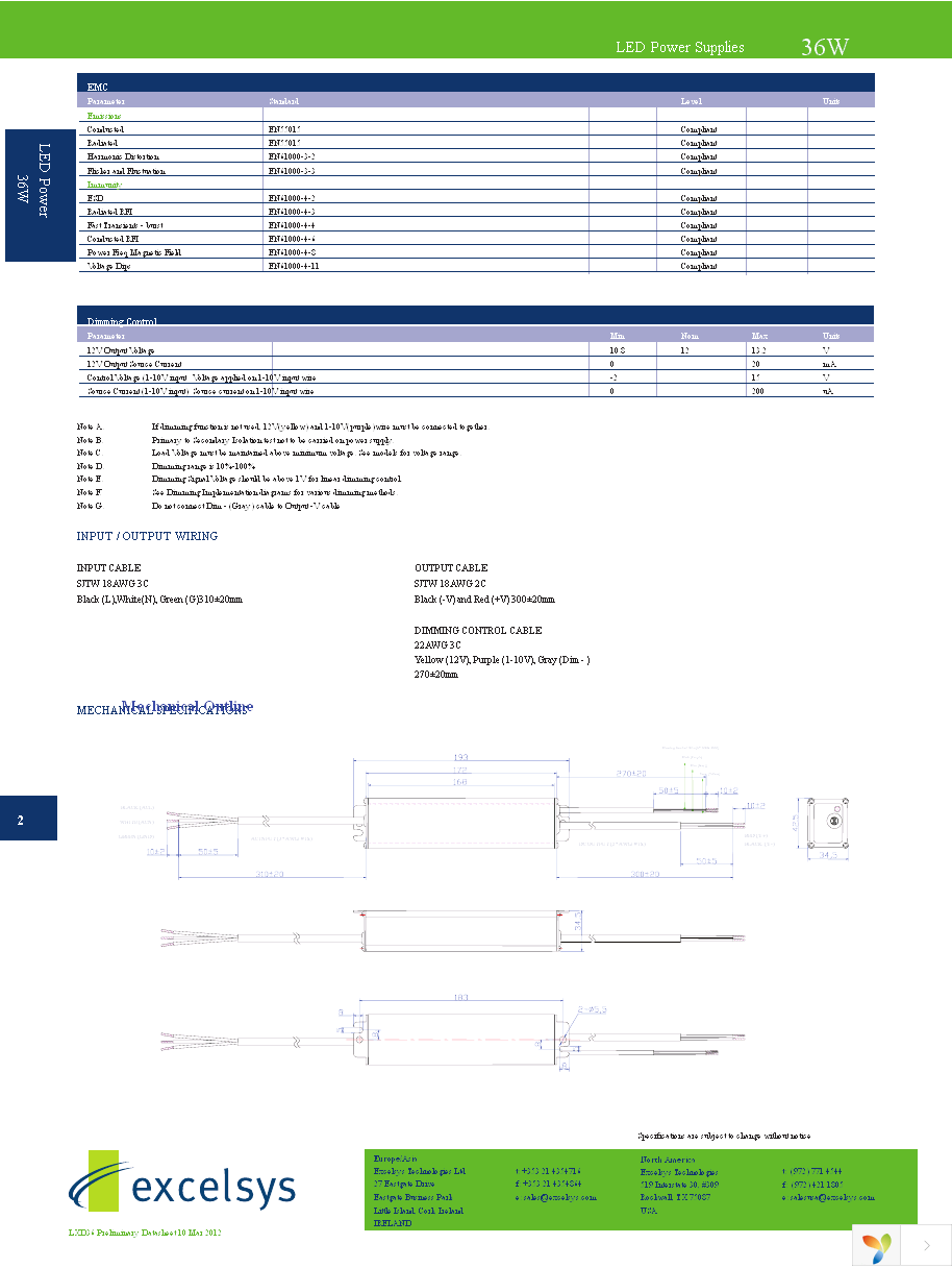 LXD36-0450SW Page 2