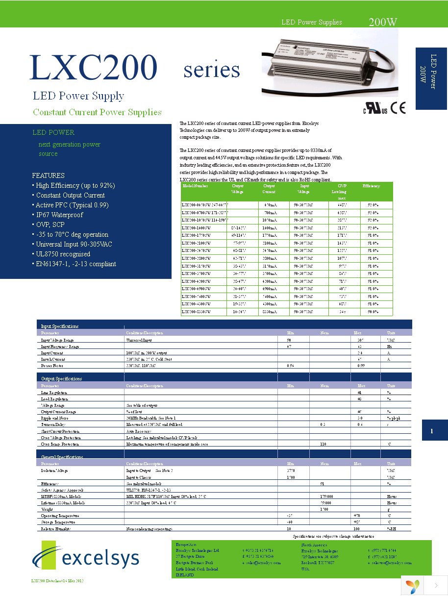 LXC200-0700SW Page 1