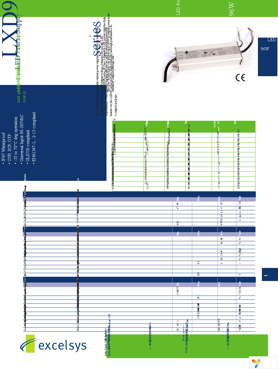 LXD96-0350SW Page 1