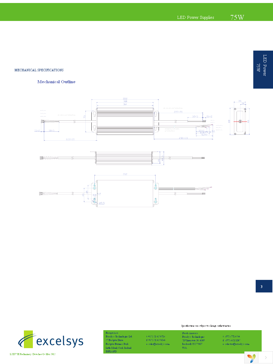 LXD75-0350SH Page 3