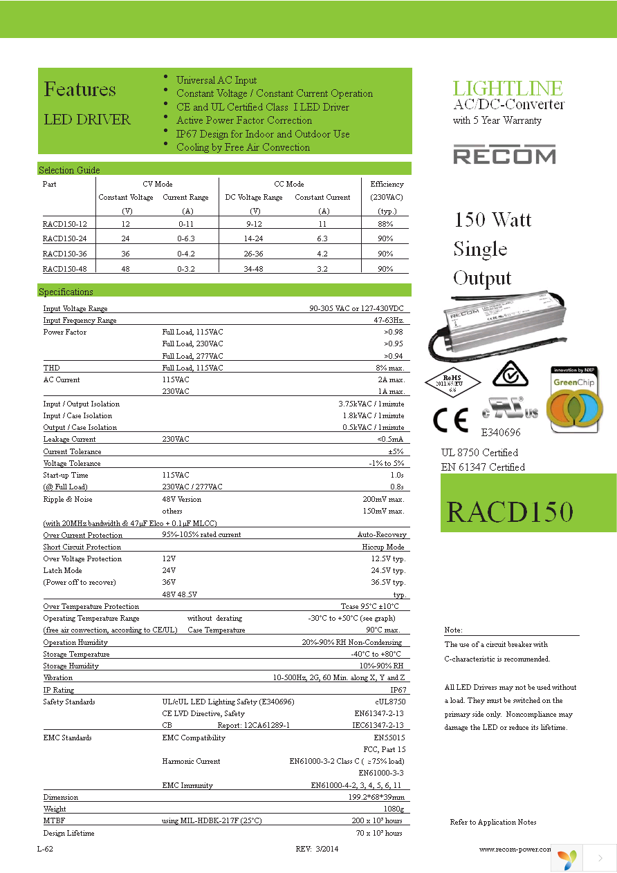 RACD150-24 Page 1