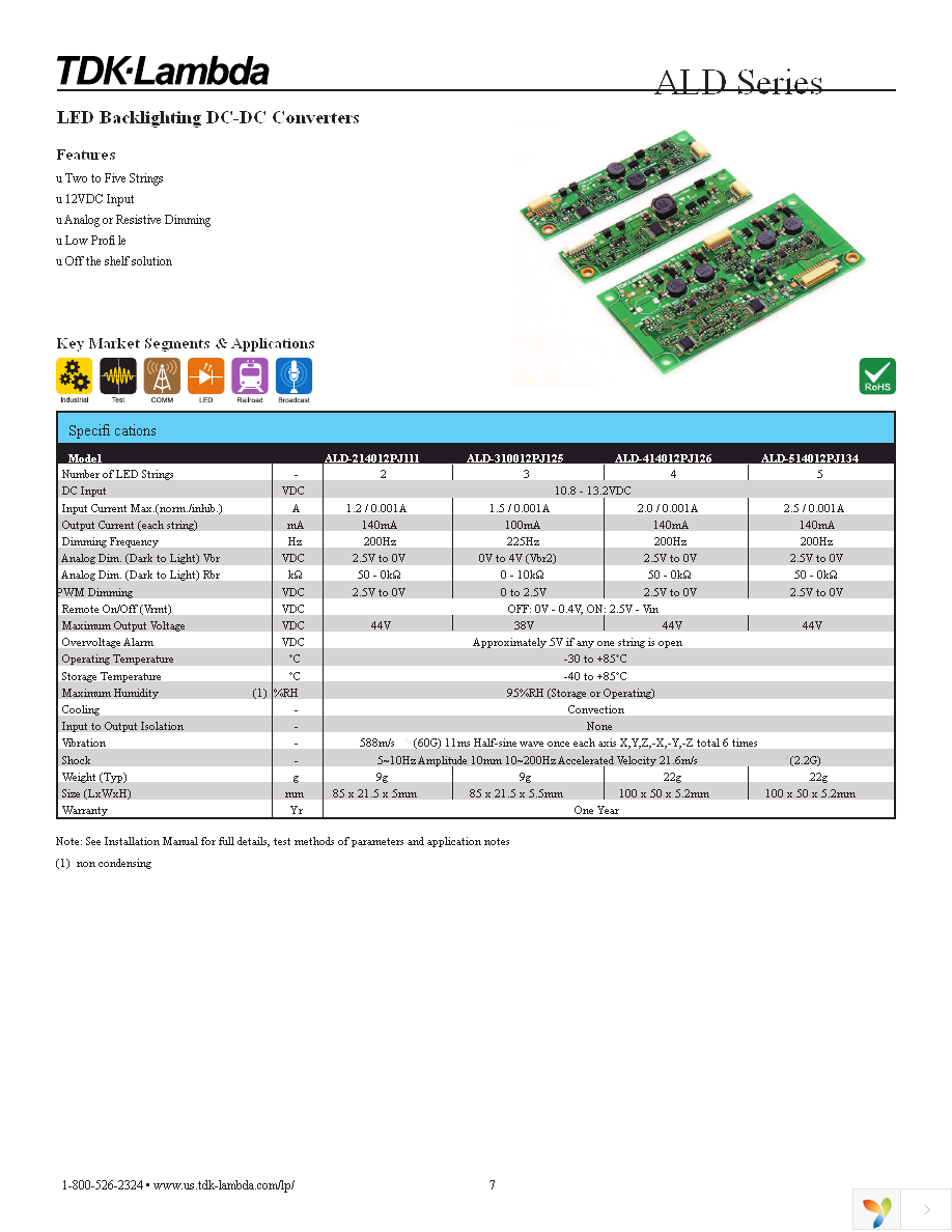 ALD-514012PJ134 Page 1