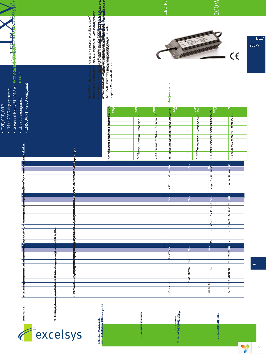 LXV200-081SW Page 1