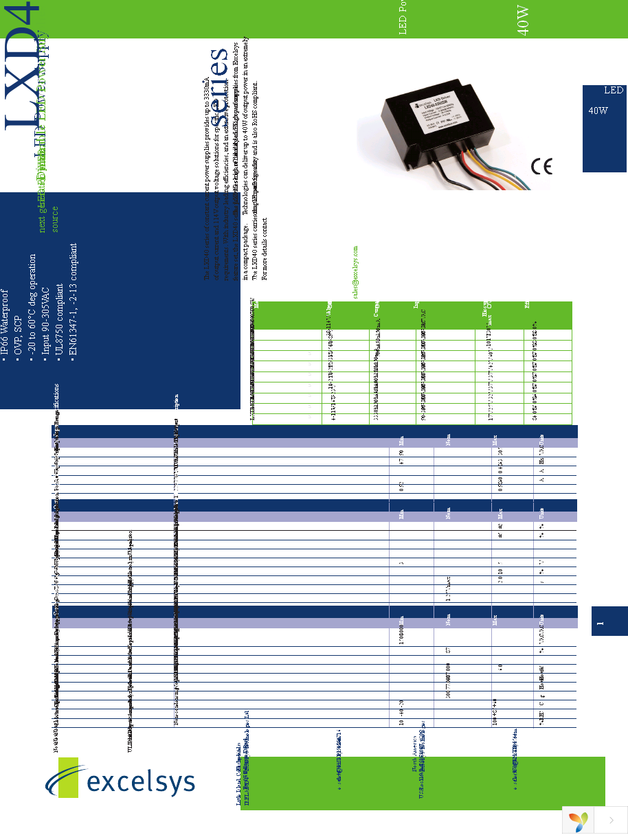 LXD40-2220SW Page 1