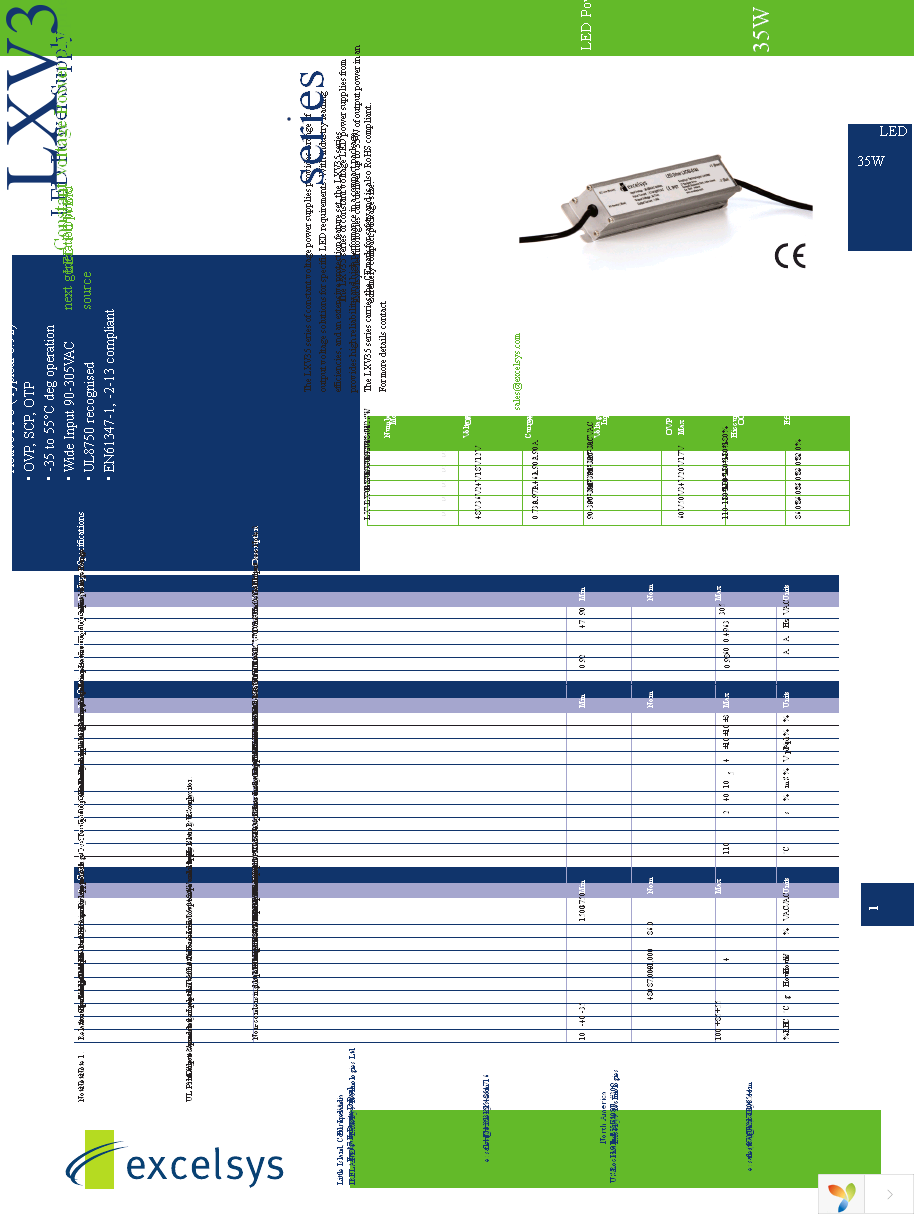 LXV35-024SW Page 1