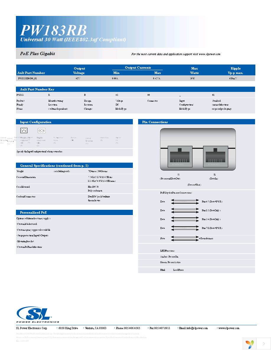 PW183RB4800F01 Page 2