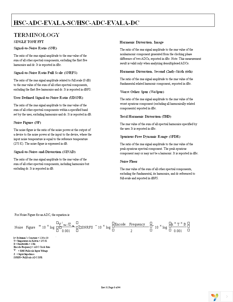 HSC-ADC-FIFO5-INTZ Page 8
