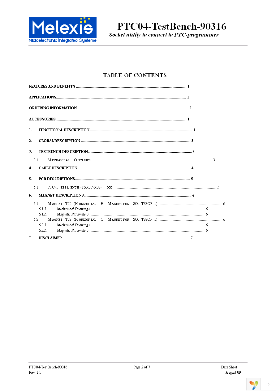 PTC-TESTBENCH-MLX90316 Page 2