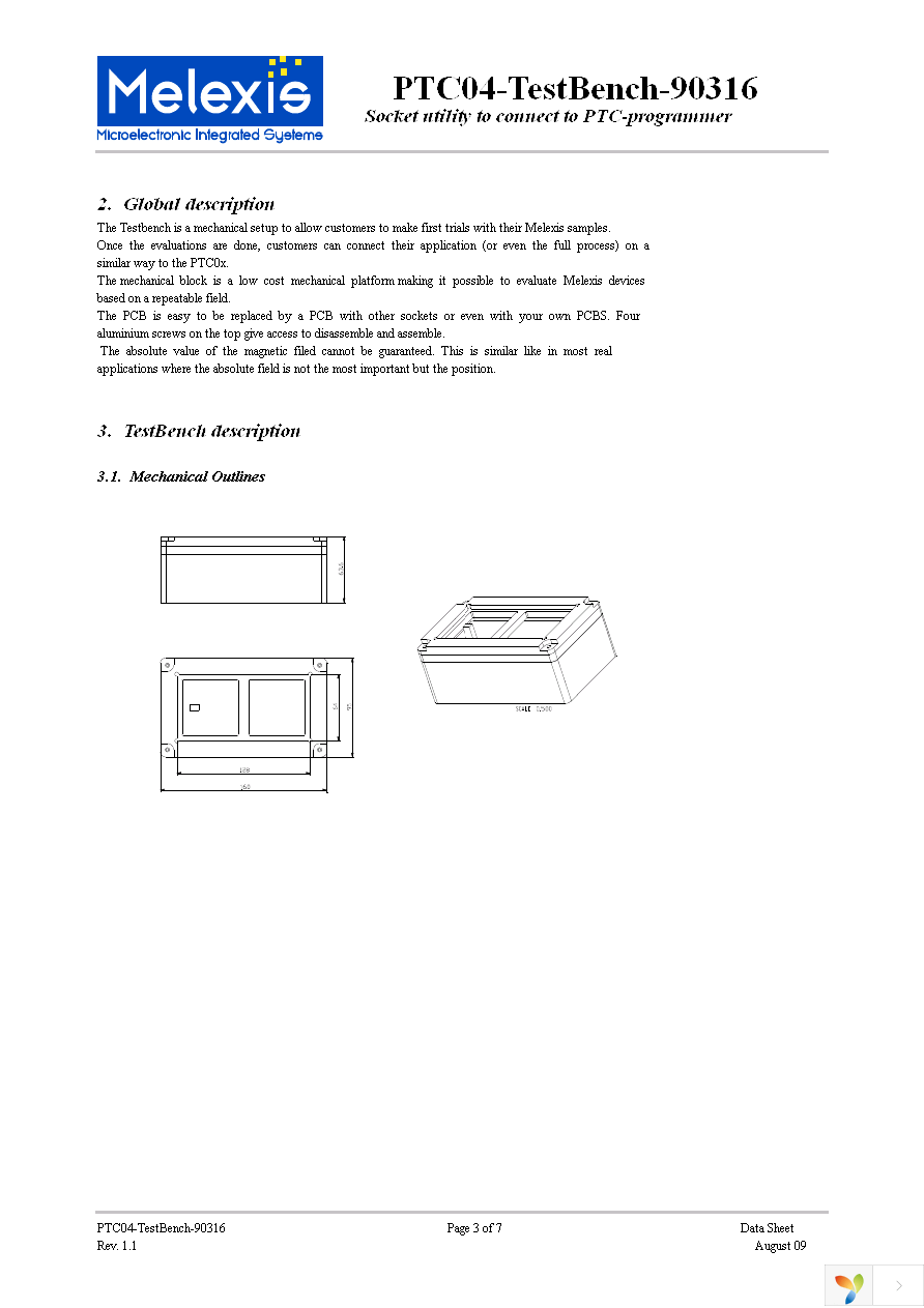 PTC-TESTBENCH-MLX90316 Page 3