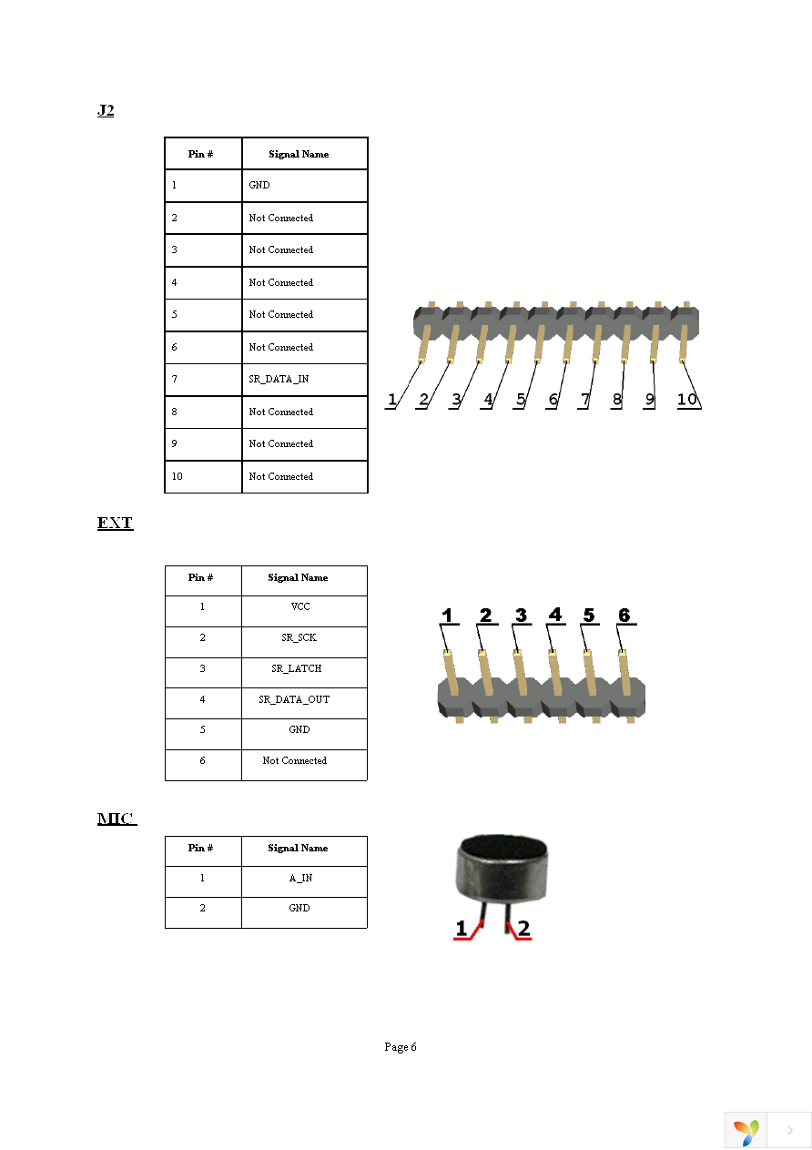 MSP430-LED8X8BOOSTER Page 6