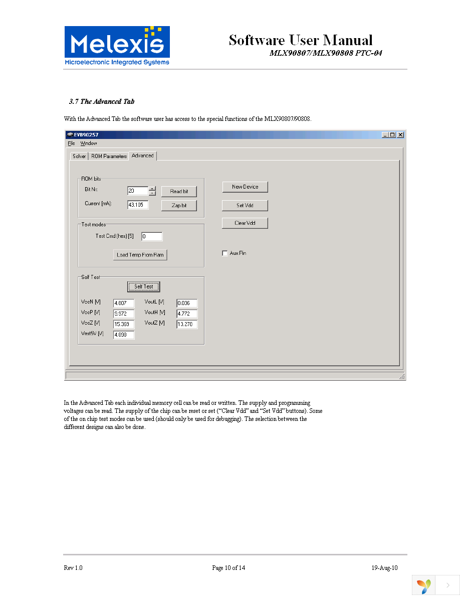 PTC04_SENSORS_MULTI_CALIBRATION_BOARD Page 10