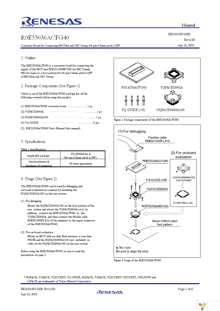 R0E53036ACFG40 Page 1