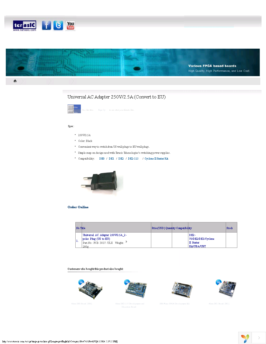 FCB-3017-ULX Page 1