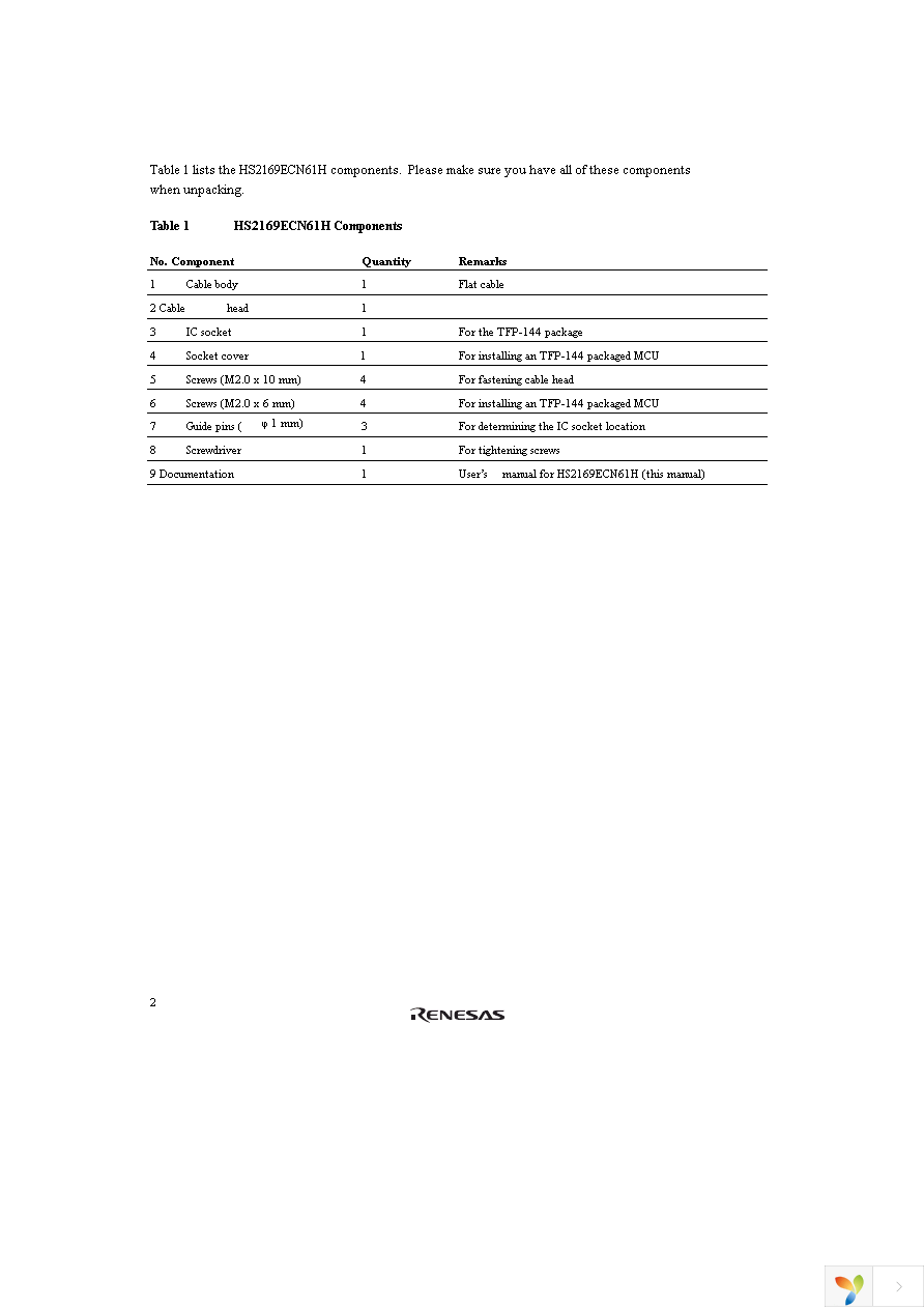 HS2169ECN61H Page 8