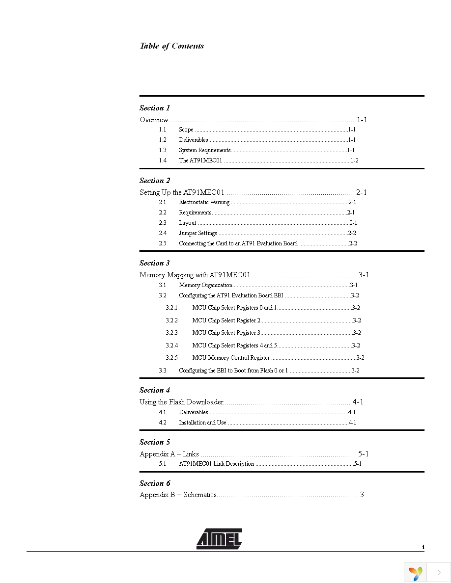 AT91MEC01 Page 3