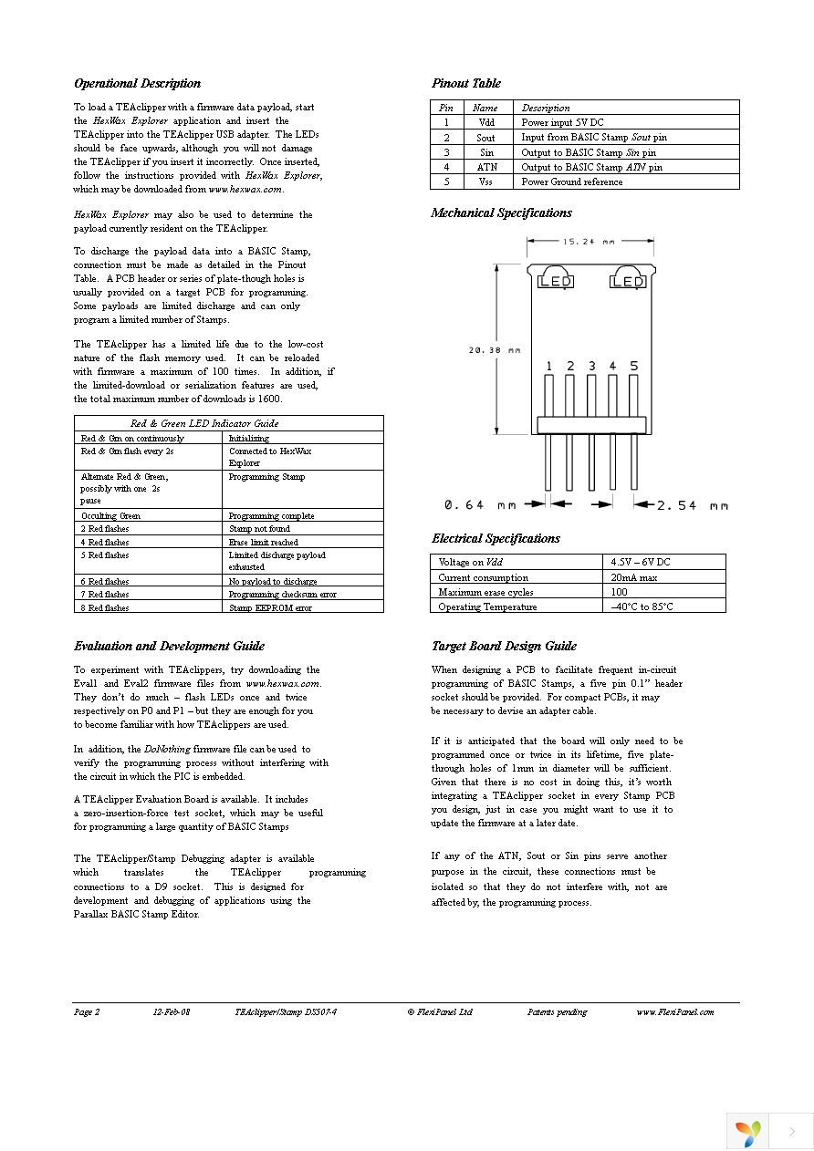 TEACL-STAMP-DB Page 2