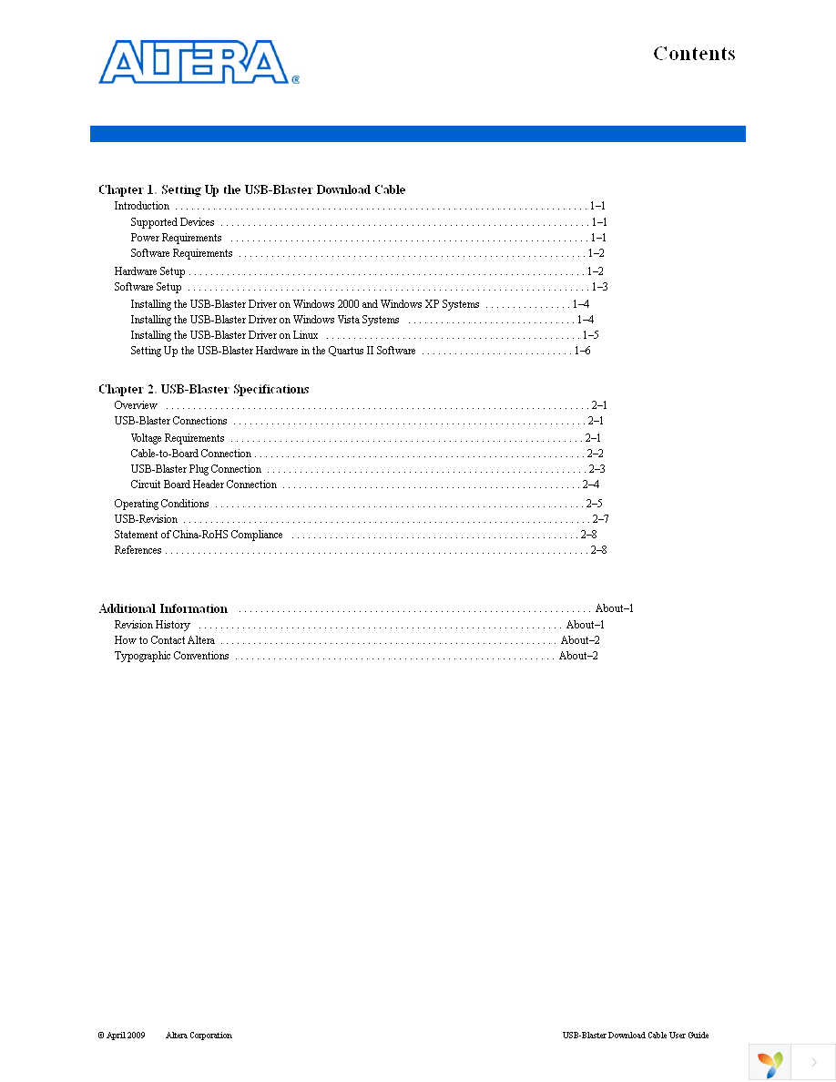 PL-USB-BLASTER-RB Page 3