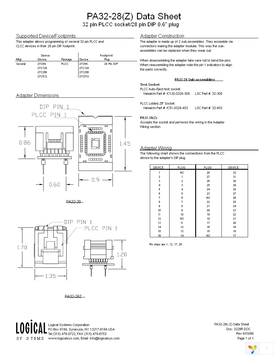 PA32-28Z Page 1