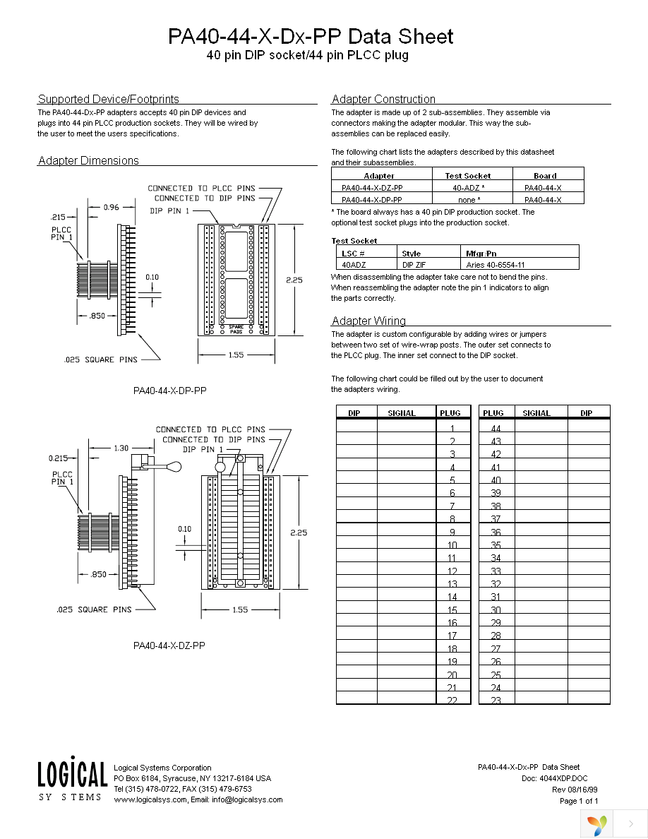 PA40-44-X-DZ-PP Page 1