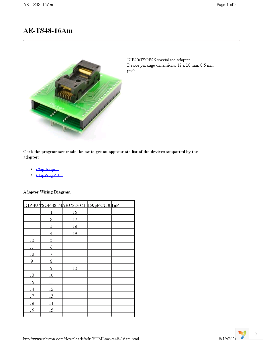 AE-TS48-16AM Page 1