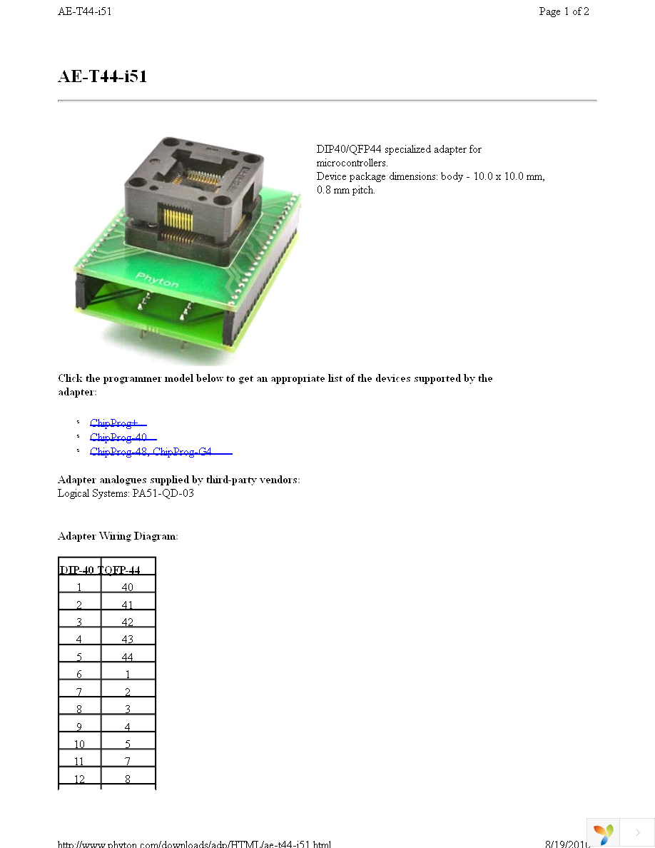 AE-T44-I51 Page 1