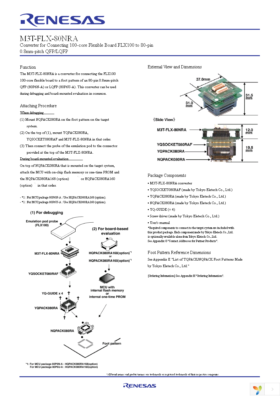 M3T-FLX-80NRA Page 3