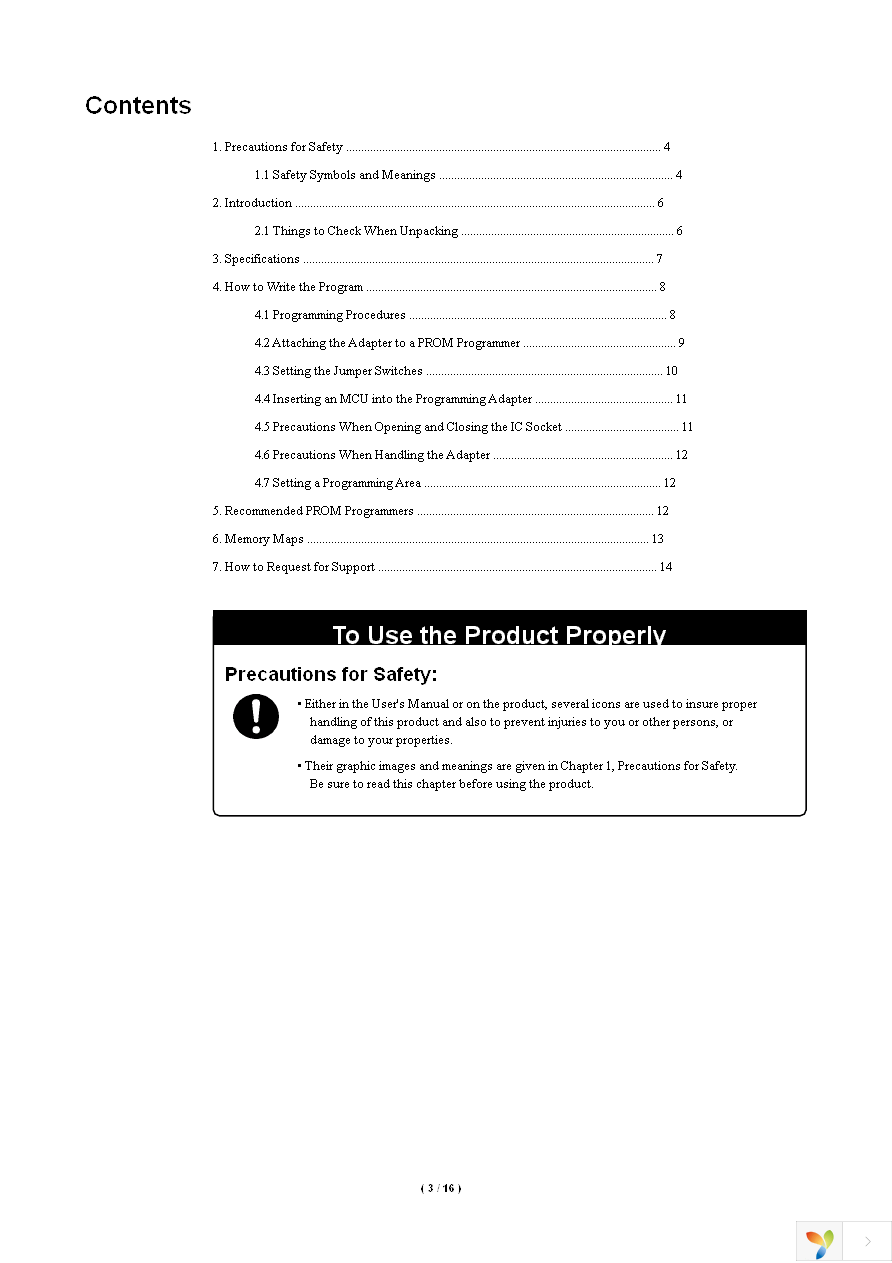 PCA7431 Page 5