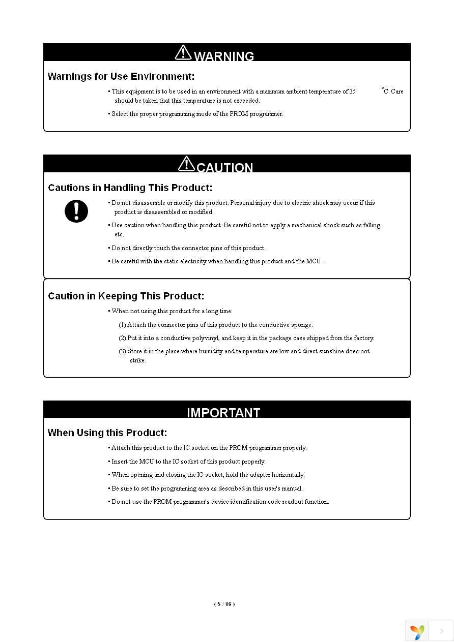 PCA7431 Page 7