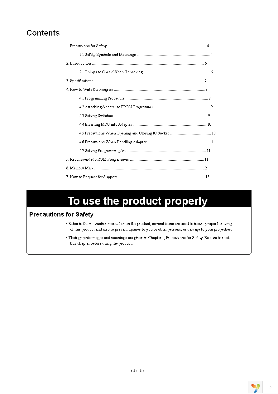 PCA7302E1F-80 Page 5