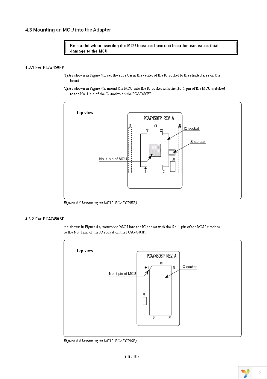 PCA7450FP Page 13