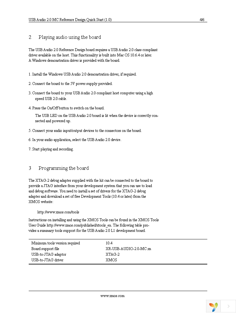 XR-USB-AUDIO-2.0 Page 4